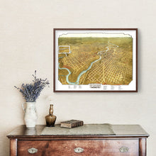Load image into Gallery viewer, Vintage Map of Spokane, Washington 1905
