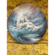 Load image into Gallery viewer, 1992 The Hamilton Collection The Magical World of Legends and Myths “A Mothers Love” Plate by Jack Shalatain #2068H
