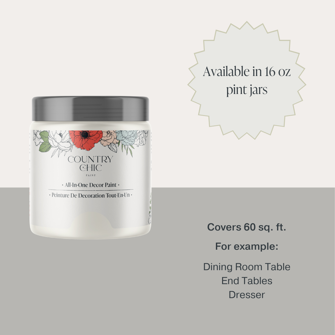 Country Chic Paint - Heavenly - Chalk Style Paint for Furniture & Home Decor