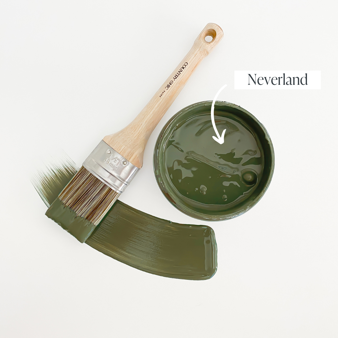Country Chic Paint - Neverland - Chalk Style Paint for Furniture & Home Decor: Pint (16 oz)
