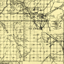 Load image into Gallery viewer, Vintage Map of King County, Washington 1894

