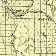 Load image into Gallery viewer, Vintage Map of Pierce County, Washington 1890
