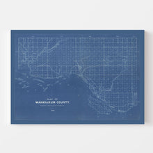 Load image into Gallery viewer, Vintage Map of Wahkiakum County, Washington 1898
