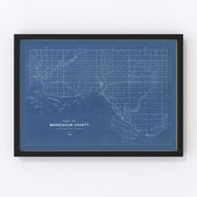 Load image into Gallery viewer, Vintage Map of Wahkiakum County, Washington 1898
