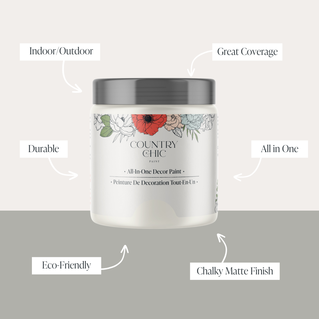 Country Chic Paint - Heavenly - Chalk Style Paint for Furniture & Home Decor