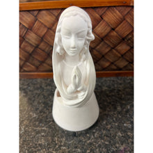 Load image into Gallery viewer, Plaster Praying Madonna Figurine Ready to Paint

