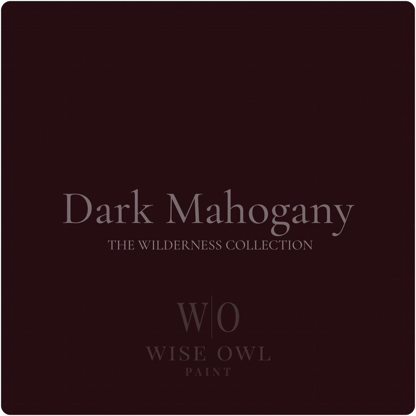 Wise Owl One Hour Enamel Paint - "New" Dark Mahogany
