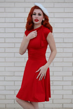 Load image into Gallery viewer, Bombshell Dress in Red - Plus Sizes only
