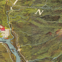 Load image into Gallery viewer, Vintage Map of Seattle, Washington 1923
