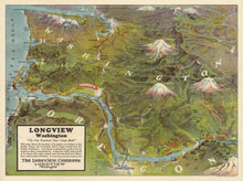 Load image into Gallery viewer, Vintage Map of Seattle, Washington 1923
