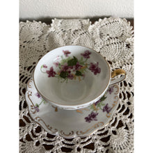 Load image into Gallery viewer, Dani Fancy China Teacup &amp; Saucer Made in Occupied Japan

