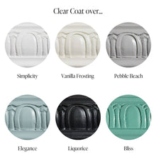 Load image into Gallery viewer, Country Chic Paint - Clear Coat - Eco-Friendly Clear Satin Sheen Top Coat: Small Project Jar (4 oz)
