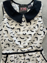Load image into Gallery viewer, Bats Collared Dress
