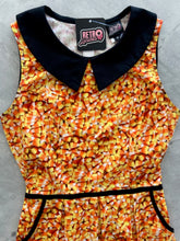 Load image into Gallery viewer, Candy Corn Collared Dress
