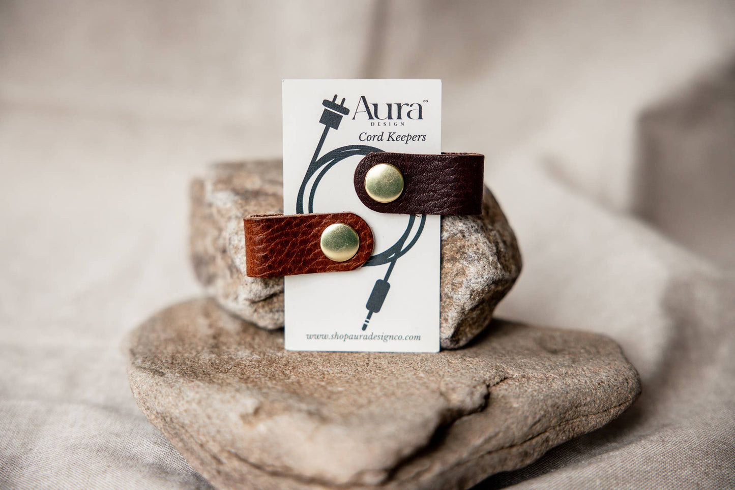 Aura Design Co. - Leather Cord Snaps