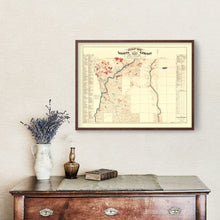 Load image into Gallery viewer, Vintage Map of Stevens County, Washington 1900
