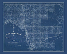 Load image into Gallery viewer, Vintage Map of Cowlitz County, Washington 1897
