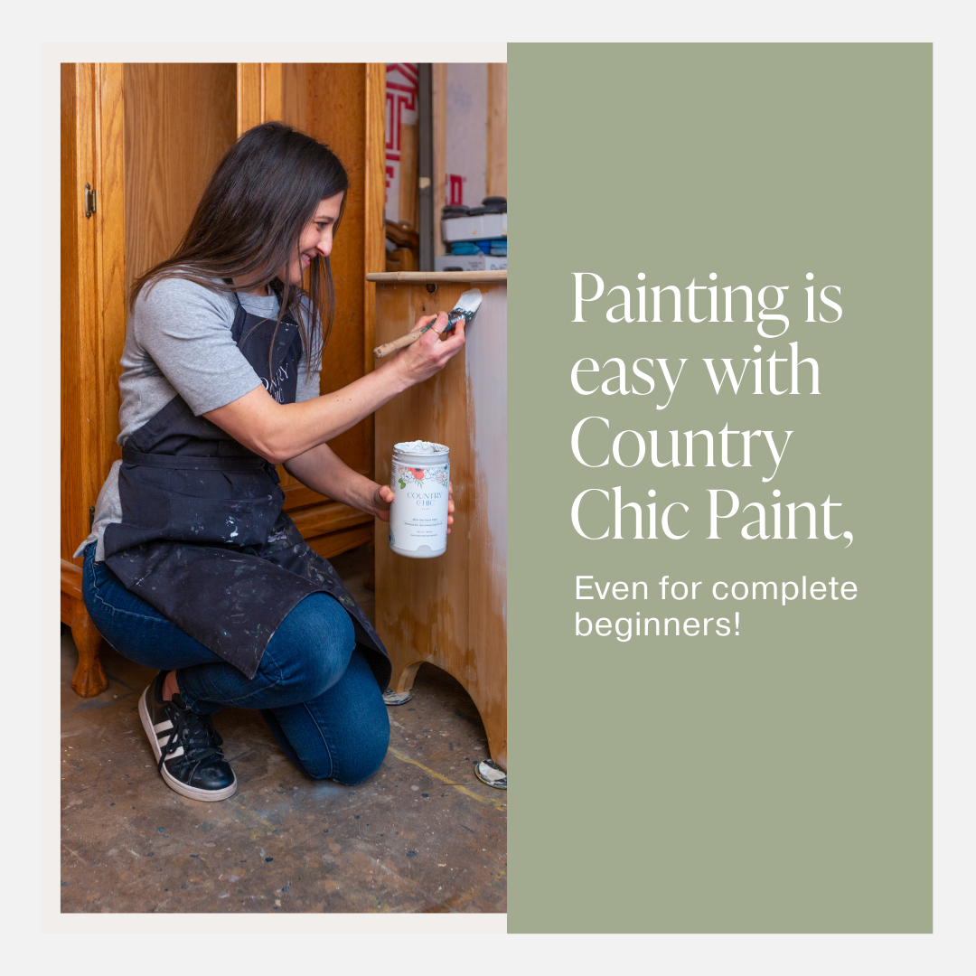 Country Chic Paint - Sage Advice - Chalk Style Paint for Furniture & Home Decor: Small project jar (4 oz)