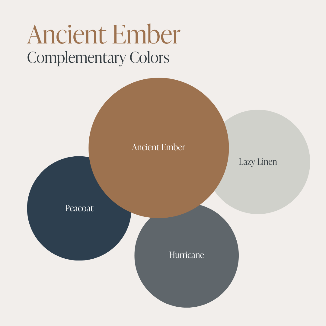 Country Chic Paint - Ancient Ember - Chalk Style Paint for Furniture & Home Decor: Pint (16 oz)