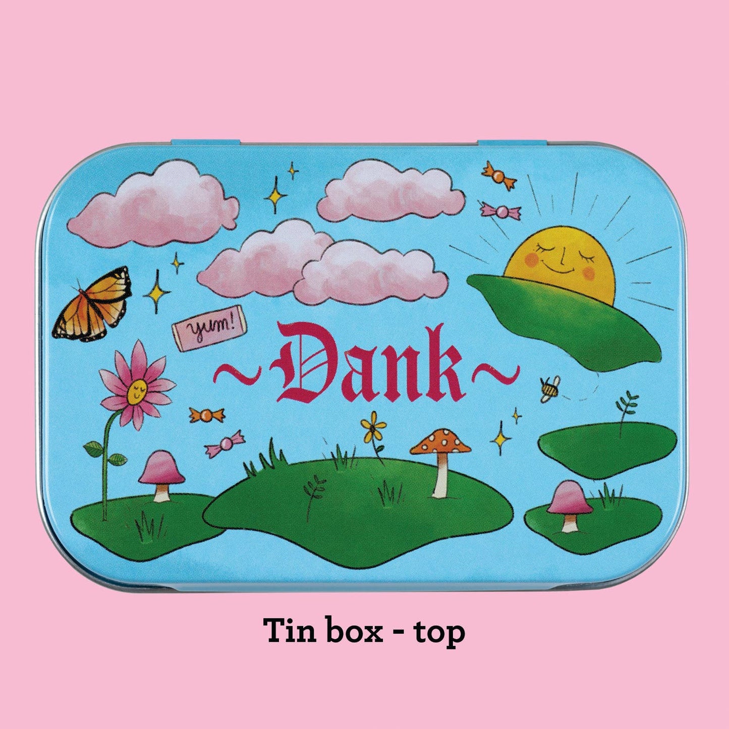Bad Grandma Designs - Dank stash tin - purse-size food-safe tin box