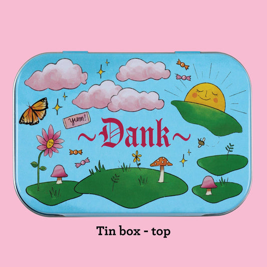 Bad Grandma Designs - Dank stash tin - purse-size food-safe tin box