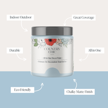 Load image into Gallery viewer, Country Chic Paint - Little Bluebird - Chalk Style Paint for Furniture &amp; Decor
