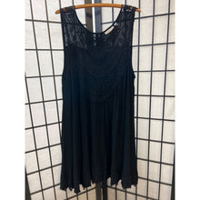 Load image into Gallery viewer, Hailey Lyn Black Knit Summer Cocktail Dress size XL
