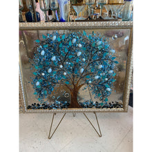 Load image into Gallery viewer, Blue Oak Tree Resin and Glass By Kimberly Bottemiller
