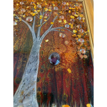 Load image into Gallery viewer, Fall Tree Resin and Glass By Kimberly Bottemiller
