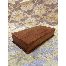 Load image into Gallery viewer, Vintage Marshall Fields Wooden Box 6-3/4 x 3-3/4 x 1-3/8”
