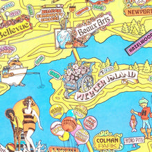 Load image into Gallery viewer, Vintage Map of Seattle, Washington 1974
