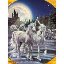 Load image into Gallery viewer, Limited Edition The Franklin Mint Plate “Gathering of the Unicorns” By Sue Dawes #HA1055
