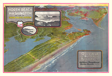 Load image into Gallery viewer, Vintage Map of North Beach Washington, 1918
