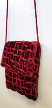 Load image into Gallery viewer, Ricki designs - VELVET PUCKERED SMALL CROSSBODY BAG

