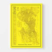 Load image into Gallery viewer, Vintage Map of Seattle, Washington 1912
