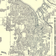 Load image into Gallery viewer, Vintage Map of Tacoma, Washington 1920
