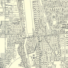Load image into Gallery viewer, Vintage Map of Olympia, Washington 1920
