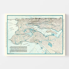 Load image into Gallery viewer, Vintage Map of Seattle, Washington 1925
