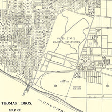 Load image into Gallery viewer, Vintage Map of Vancouver, Washington 1920

