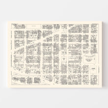 Load image into Gallery viewer, Vintage Map of Washington D.C., DC Business Section 1947
