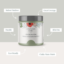 Load image into Gallery viewer, Country Chic Paint - Sage Advice - Chalk Style Paint for Furniture &amp; Home Decor: Small project jar (4 oz)
