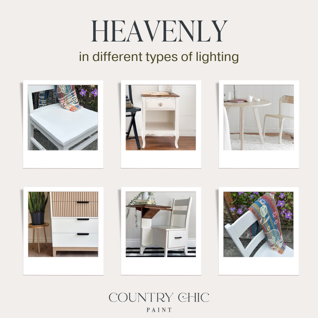 Country Chic Paint - Heavenly - Chalk Style Paint for Furniture & Home Decor