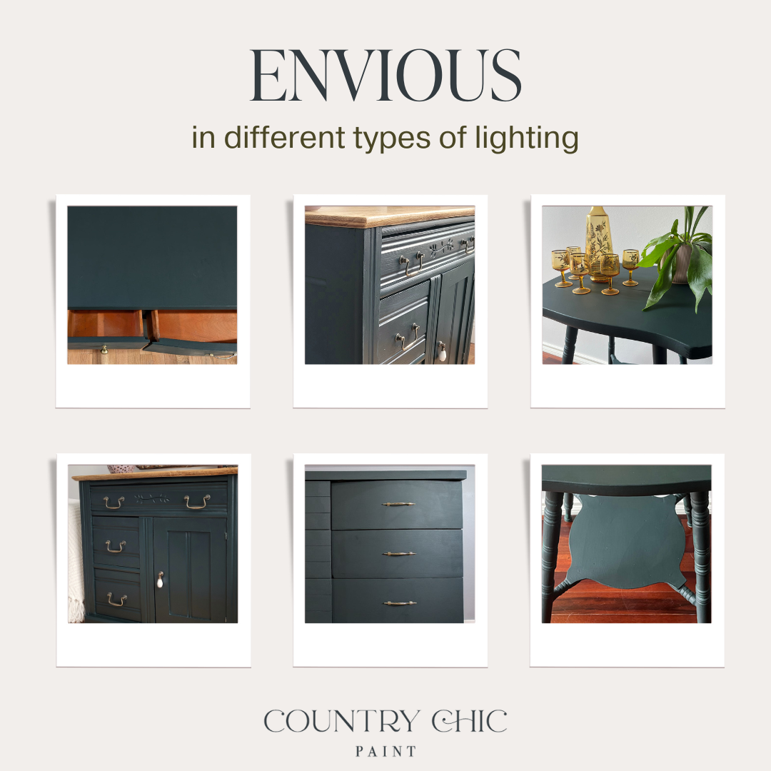 Country Chic Paint - Envious - Chalk Style Paint for Furniture & Home Decor