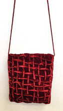 Load image into Gallery viewer, Ricki designs - VELVET PUCKERED SMALL CROSSBODY BAG
