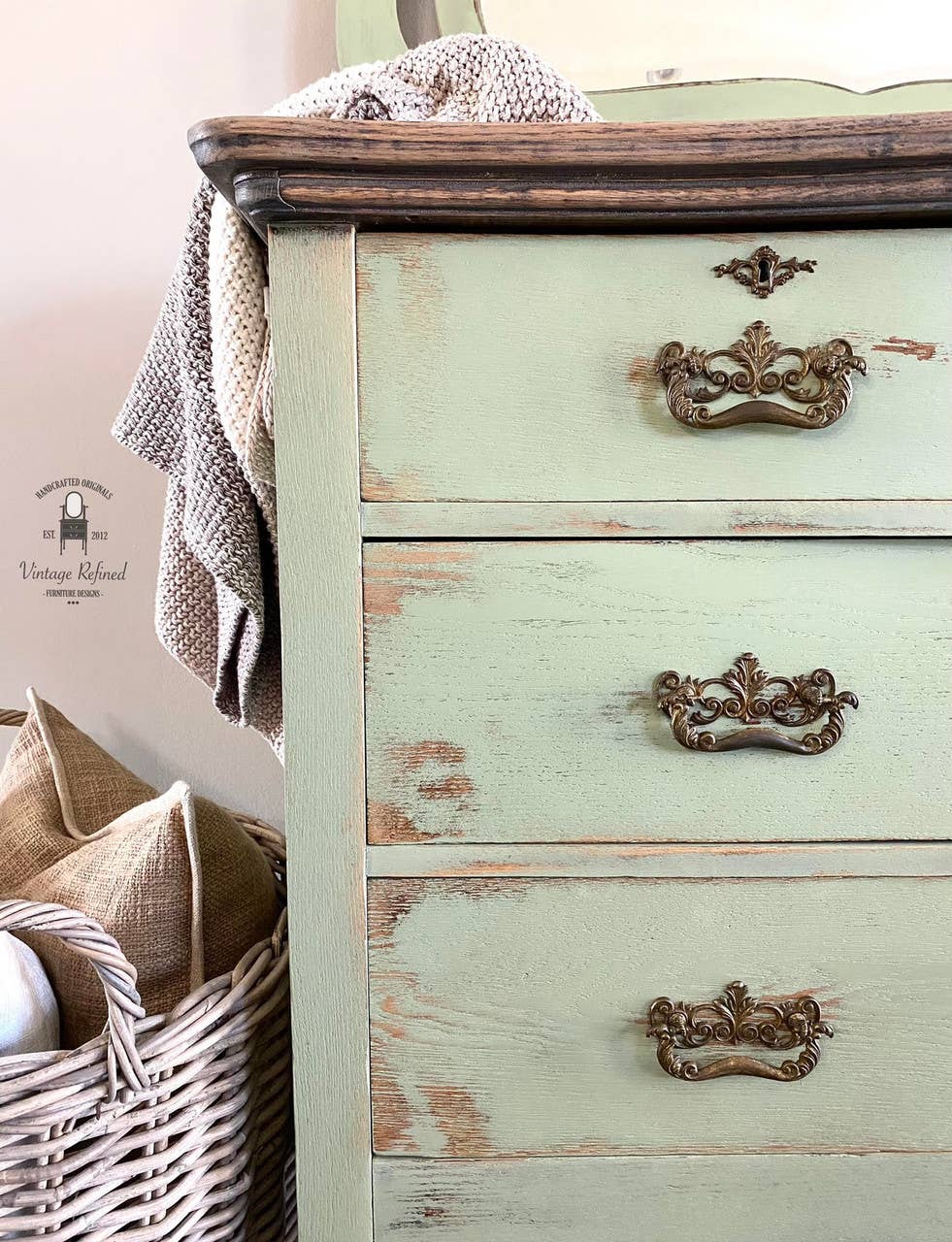 Country Chic Paint - Sage Advice - Chalk Style Paint for Furniture & Home Decor: Small project jar (4 oz)