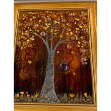 Load image into Gallery viewer, Fall Tree Resin and Glass By Kimberly Bottemiller
