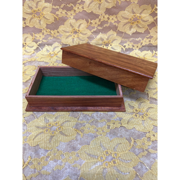 Vintage Marshall Fields Wooden Box 6-3/4 x 3-3/4 x 1-3/8”