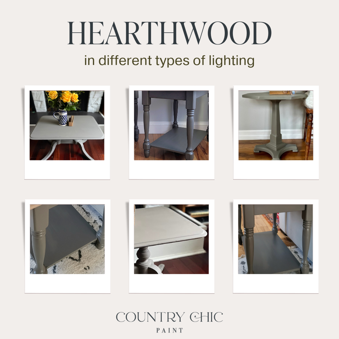 Country Chic Paint - Hearthwood - Chalk Style Paint for Furniture & Home Decor