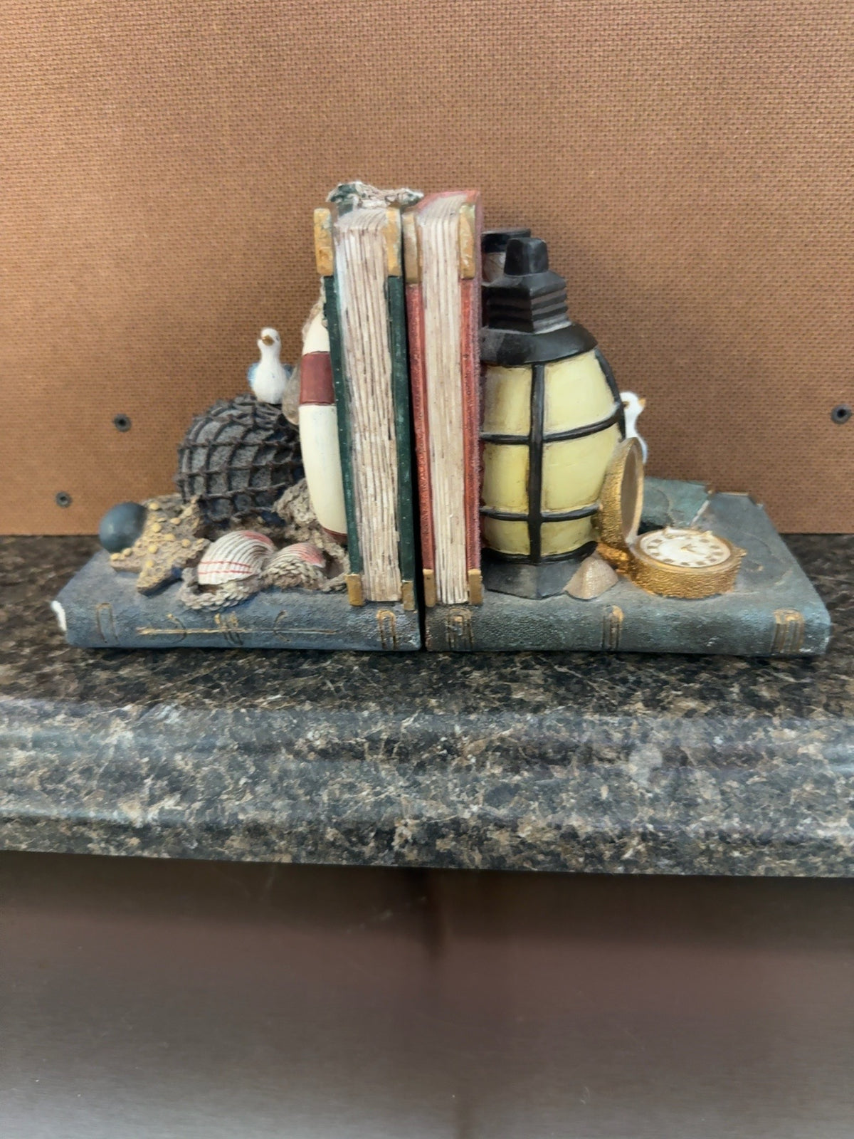 Heritage Mint Nautical Bookend Set