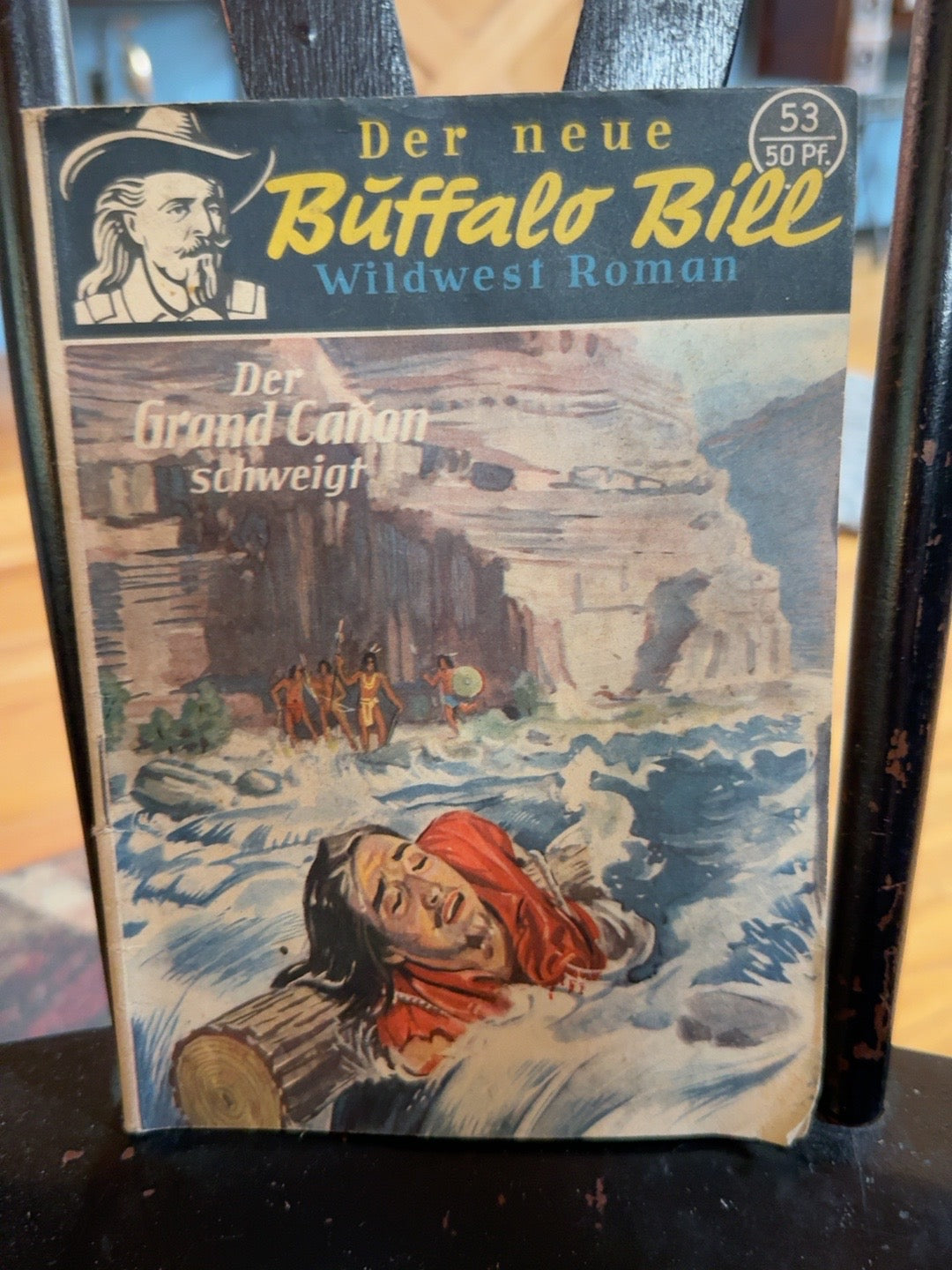 Vintage 1951 German Buffalo Bill Western Pulp Novel No. 53